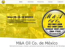 Tablet Screenshot of myaoil.com